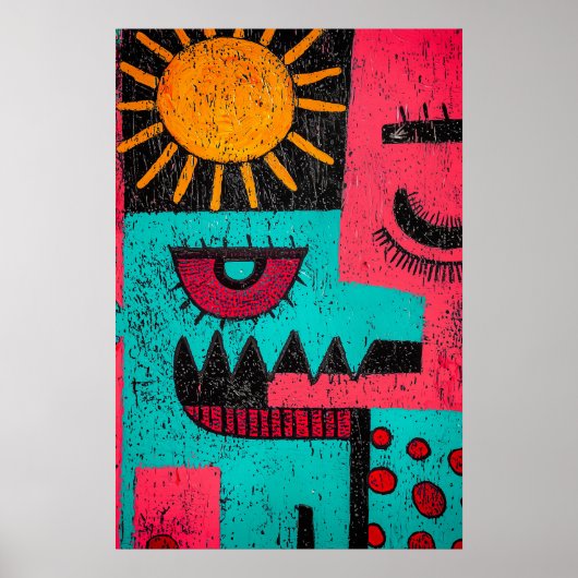 878 Abstract Poster (Voorkant)