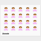 87 en Fabulous! Ronde Sticker (Vel)