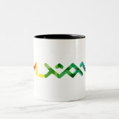 "87 Pop Tweekleurige Koffiemok (Center)