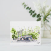 87: Ueno park Briefkaart (Staand voorkant)