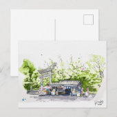 87: Ueno park Briefkaart (Voorkant / Achterkant)