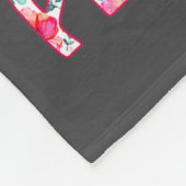 87 Year Old Made In 19&#  Floral 87th Birthday Wo Fleece Deken (Hoek)