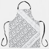 87e & Nacht Schort (Voorkant)