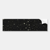 880 ZWARTE RUIMTE ACHTERGROND GALAXY WALLPAPER BUMPERSTICKER (Voorkant)