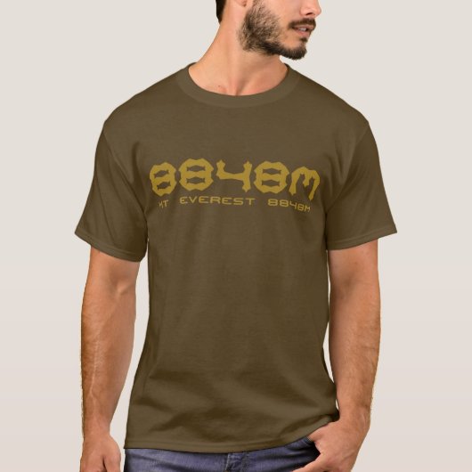 8848 m t-shirt (Voorkant)
