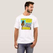 889 cartoon van Rhinofallus T-shirt (Voorkant volledig)