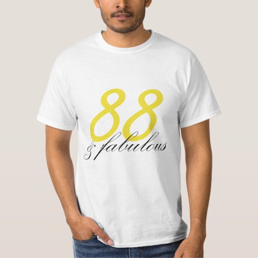 88 en geweldig t-shirt (Voorkant)