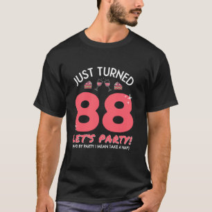 88-feesten nemen 88ste verjaardag Win T-shirt