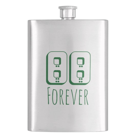 88 Forever Classic Flask Flacon (Voorkant)