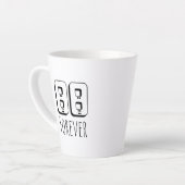 88 Forever Latte Mug Latte Mok (Linkerhoek)