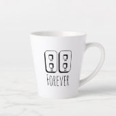 88 Forever Latte Mug Latte Mok (Rechts)