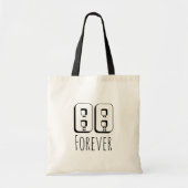 88 Forever Schoudertas Tote Bag (Voorkant)