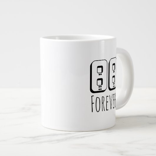 88 Forever Specialty Mug Grote Koffiekop (Voorkant rechts)