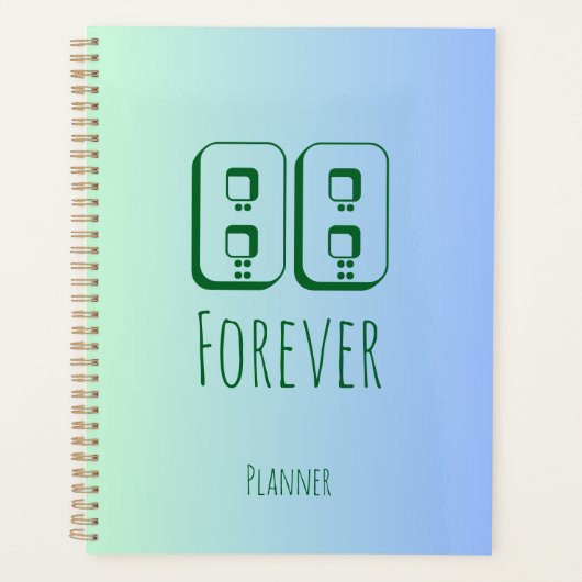 88 Forever Spiraal Planner (Voorkant)