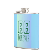 88 Forever Vinyl Omwikkelde Fles Heupfles (Links)