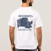 88 is 25 jaar later groter t-shirt (Achterkant)