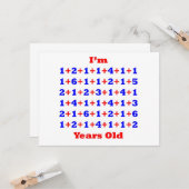 88 jaar oud! kaart (Voorkant / Achterkant in situ)