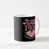 88 jaar oud roze cadeau 1934 88th Birth Koffiemok (Voorkant rechts)