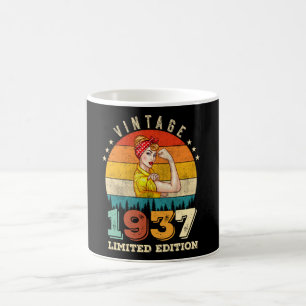 88 jaar oude Bday 1937 Vintage 88ste Verjaardag Vr Koffiemok
