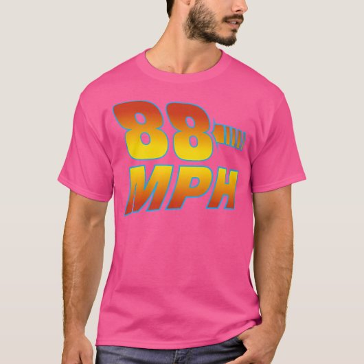 88 mph t-shirt (Voorkant)