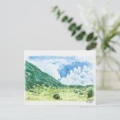 88: Mt. Yatsugatake Briefkaart (Staand voorkant)