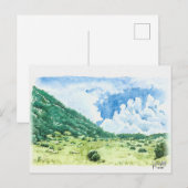 88: Mt. Yatsugatake Briefkaart (Voorkant / Achterkant)