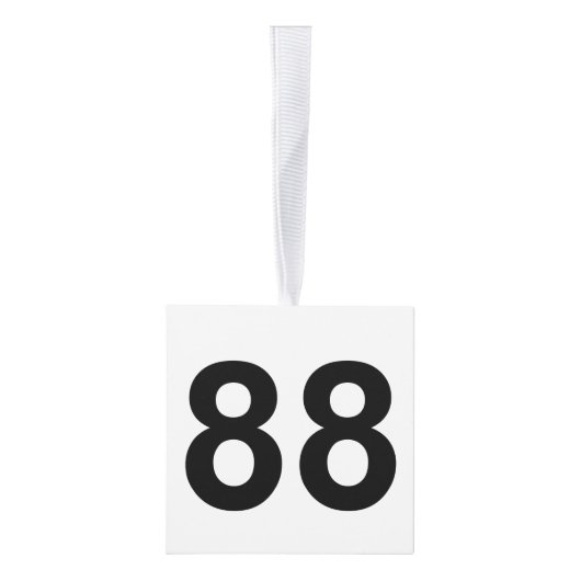 88 - nummer 88 bord decoratie (Rechts)