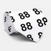 88 - nummer 88 stropdas (Opgerold)