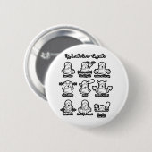 88_River_signal2 Ronde Button 5,7 Cm (Voorkant /achterkant)