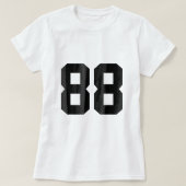 88 SportJersey T-shirt (Design voorkant)
