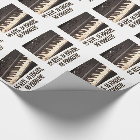 88 toetsen cadeaupapier (Hoek)