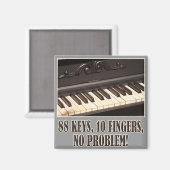88 toetsen magneet (Voorkant / Achterkant)