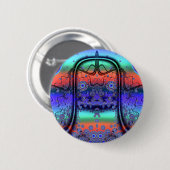 88 u buitenaards ronde button 5,7 cm (Voorkant /achterkant)