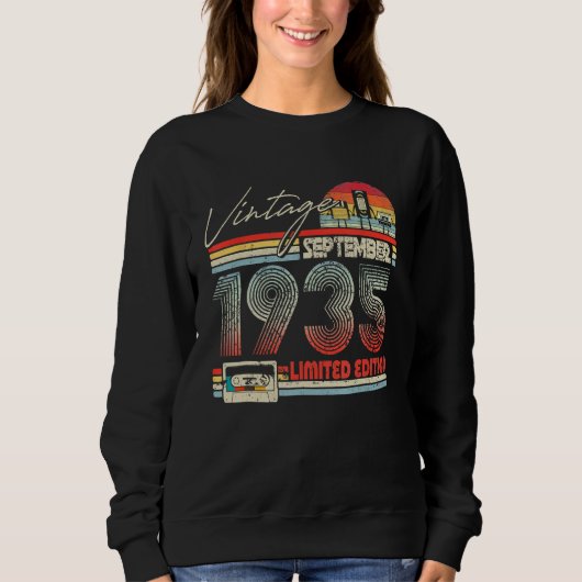 88 Verjaardag September 1935 Cassette Trui (Voorkant)