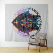88" x 104" Tapijt Wandkleed (In Situ (horizontaal))