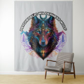 88" x 104" Tapijt Wandkleed (In situ)