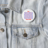 88 Years old! Ronde Button 5,7 Cm (In situ)