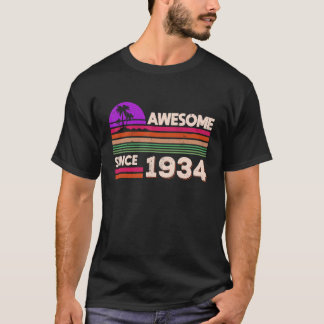88e Man op de geboorte Vrouwen Geweldige sinds 193 T-shirt