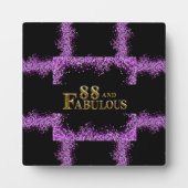 88e verjaardag fotoplaat (Voorkant)
