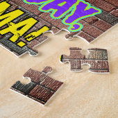 88e verjaardag ~ Fun, geïnspireerd door Urban Graf Legpuzzel (Zijkant)
