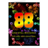 88e verjaardag nog steeds springend (Voorkant)