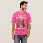 88e verjaardag waardoor Amerika groot is sinds 193 T-shirt (Voorkant volledig)