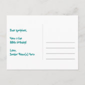 88ste ver briefkaart (Achterkant)