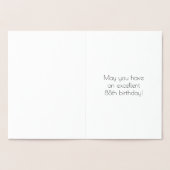 88ste verjaardag - Art Deco geïnspireerde look "88 Folie Kaarten (Binnen)