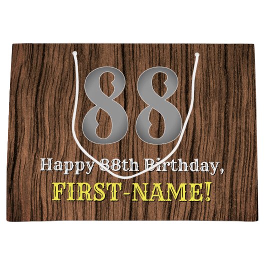 88ste verjaardag: Country Western geïnspireerd uit Groot Cadeauzakje (Voorkant)