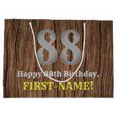 88ste verjaardag: Country Western geïnspireerd uit Groot Cadeauzakje (Achterkant)