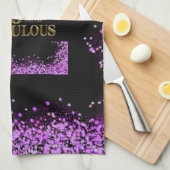 88ste verjaardag  theedoek (Quarter Fold)