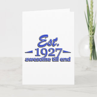 88ste verjaardagsdesign kaart