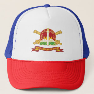 88th Artillery Group - DUI w Br - Lint Trucker Pet