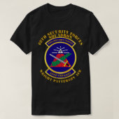 88th Security Squadron Wright Pat AFB T-shirt (Design voorkant)